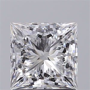 2.06 carat D-VS1 Princess Lab created  Diamond
